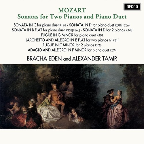 Mozart: Sonatas for Two Pianos & Piano Duet Bracha Eden, Alexander Tamir