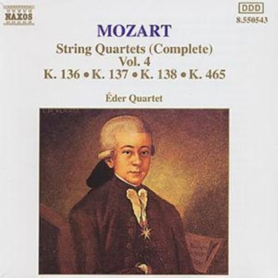 Mozart: String Quartets (Complete). Volume 4 Eder Quartet