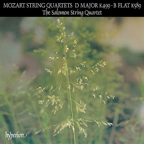 Mozart: String Quartets K. 499 "Hoffmeister" & K. 589 "Prussia II" (On Period Instruments) Salomon Quartet