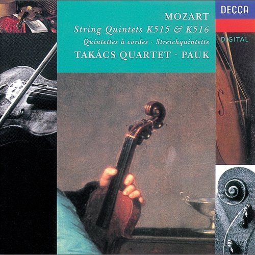Mozart: String Quintet Nos. 2 & 3, K.515 & K.516 Takács Quartet, Gyorgy Pauk