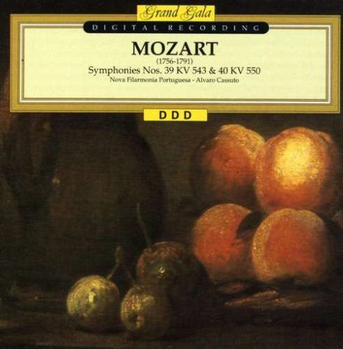 Mozart Symphonies No. 39 & 40 Wolfgang Amadeus Mozart