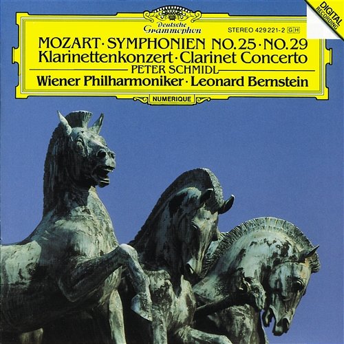 Mozart: Symphonies Nos.25 & 29 / Clarinet Concerto Peter Schmidl, Wiener Philharmoniker, Leonard Bernstein