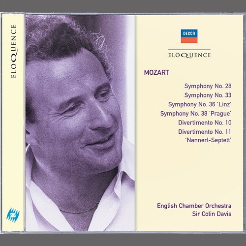 Mozart: Symphonies Nos. 28, 33, 36 & 38 English Chamber Orchestra, Sir Colin Davis