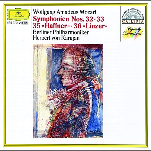 Mozart: Symphonies Nos.32, 33, 35 "Haffner" & 36 "Linz" Berliner Philharmoniker, Herbert Von Karajan
