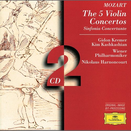 Mozart: The 5 Violin Concertos; Sinfonia Concertante Gidon Kremer, Wiener Philharmoniker, Nikolaus Harnoncourt