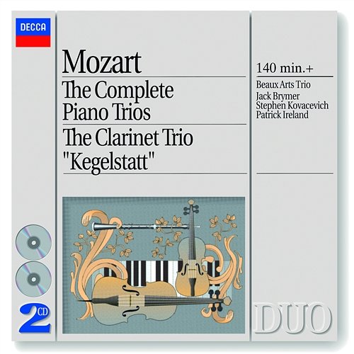 Mozart: The Complete Piano Trios; Clarinet Trio Beaux Arts Trio