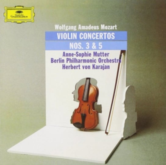Mozart. Violin Concertos 3&5, płyta winylowa Mutter Anne-Sophie