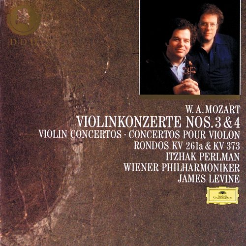 Mozart: Violin Concertos No.3 & 4 / Rondos Itzhak Perlman, Wiener Philharmoniker, James Levine