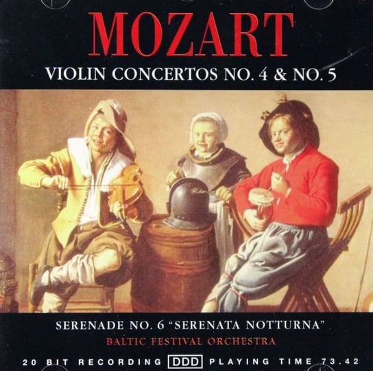 Mozart: Violin Concertos No. 4 & No. 5 Various Artists