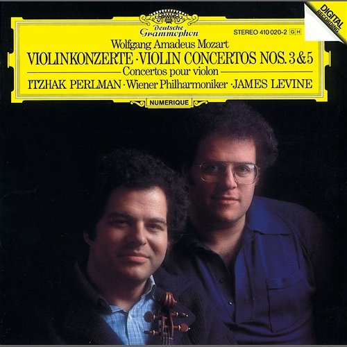 Mozart: Violin Concertos Nos. 3 & 5 Itzhak Perlman, Wiener Philharmoniker, James Levine