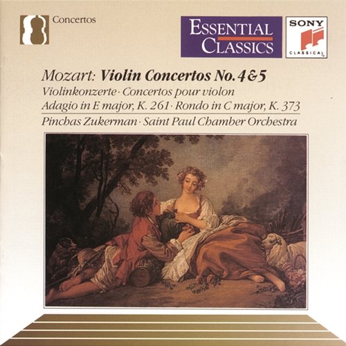 Mozart: Violin Concertos Nos. 4 & 5, Adagio, K. 261 & Rondo, K. 373 Pinchas Zukerman
