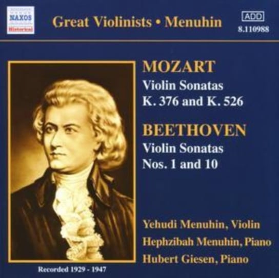 Mozart: Violin Sonatas Menuhin Yehudi