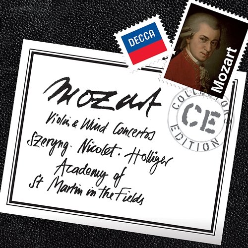 Mozart: Violin & Wind Concertos Henryk Szeryng, Aurèle Nicolet, Heinz Holliger, Academy of St Martin in the Fields, Sir Neville Marriner
