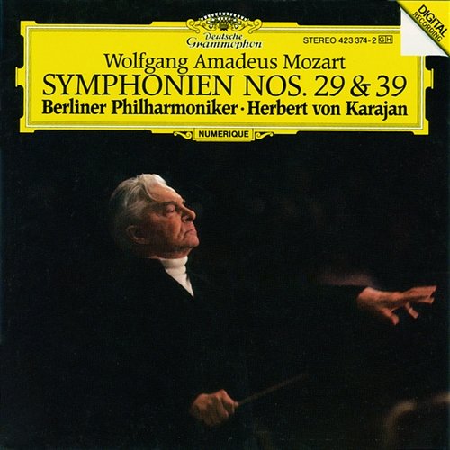 Mozart, W.A.: Symphonies Nos. 29 & 39 Berliner Philharmoniker, Herbert Von Karajan