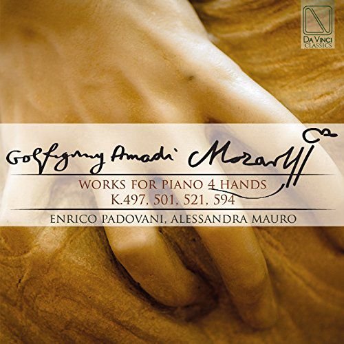 Mozart Works for Piano 4 Hands K 497, 501, 521, 594 Wolfgang Amadeus Mozart