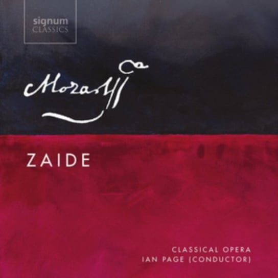 Mozart: Zaide Classical Opera