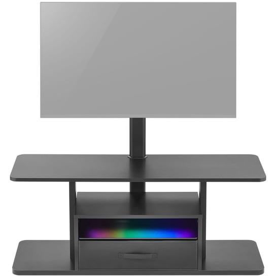 MOZOS CTS2 szafka RTV z uchwytem na TV VESA do 600x400 podświetlenie LED RGB Mozos