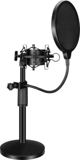 Mozos Zestaw mikrofonowy: statyw biurkowy, pop filtr, kosz antywibracyjny MKIT-STAND Mozos
