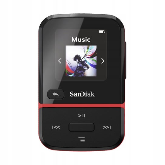 MP3 Sandisk Clip Sport Go 32GB czerwony 32 GB SanDisk