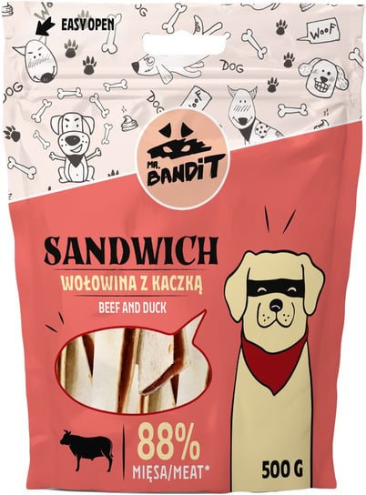Mr. Bandit Sandwich Beef with Duck 500g MR. BANDIT