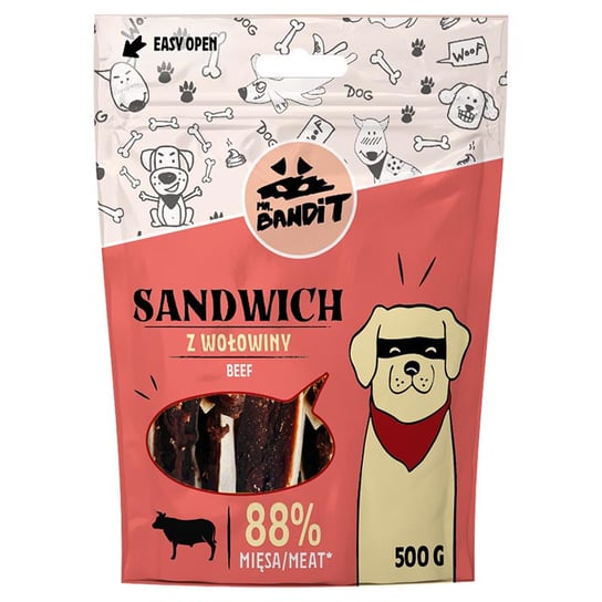 Mr.Bandit Sandwich Z Wołowiny 500G VETEXPERT