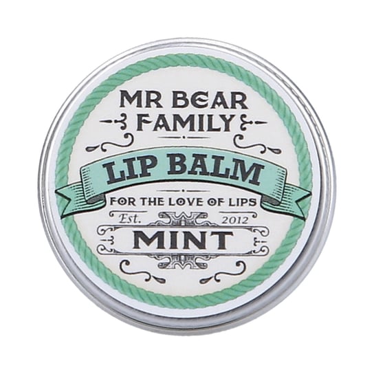 Mr.bear Family, Balsam do ust Mint, 15 ml Mr. Bear Family