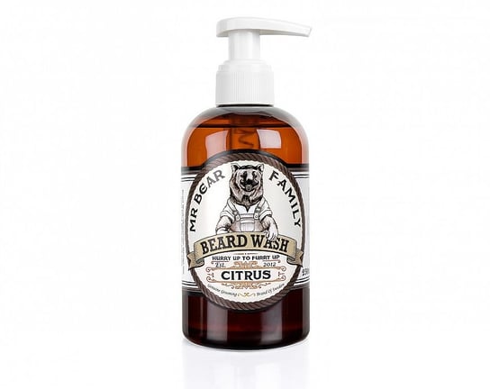 Mr. Bear Family, Citrus, szampon do brody o zapachu cytrusowym, 250 ml Mr. Bear Family