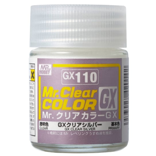 Mr. Color GX-110 GX Clear Silver Mr. Clear Color GX110 MR.Hobby