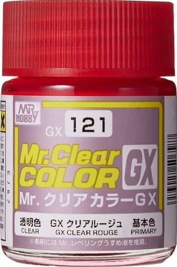 Mr. Color GX-121 GX Clear Rouge Mr. Clear Color GX121 MR.Hobby