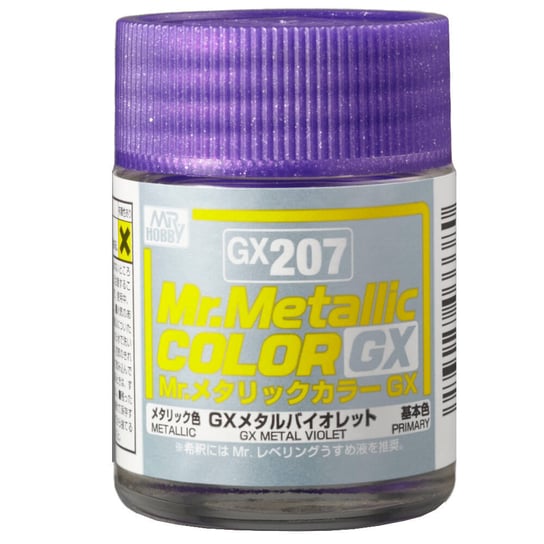 Mr. Hobby GX-207 GX Metal Violet (18ml) Mr. Metallic Color GX207 MR.Hobby