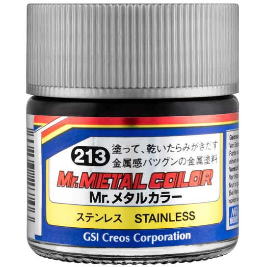 Mr. Hobby MC-213 Stainless Steel Mr. Metal Color MC213 MR.Hobby