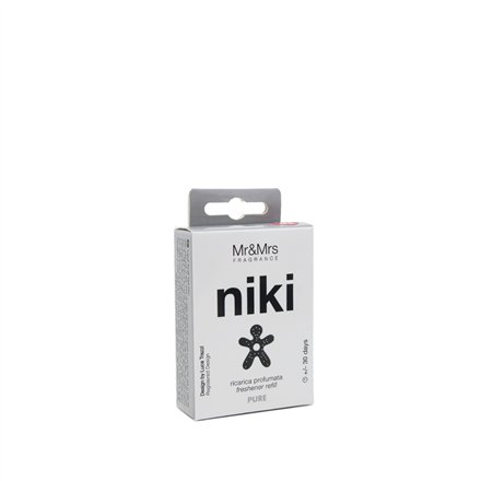 Mr&amp;Mrs Niki Car air freshener refill JRNIKIBX006V00 Refill for Car Scent Pure Black Mr&Mrs