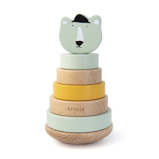 Mr Polar, bear Drewniana zabawka Trixie Baby