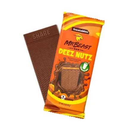 MrBeast Deez Nuts Chocolate 60g Inna marka