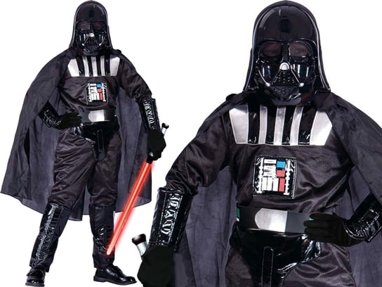 MROCZNY LORD Vader Strój KARNAWAŁOWY 116 Star Wars GWIEZDNE WOJNY kostium KINDERBAL