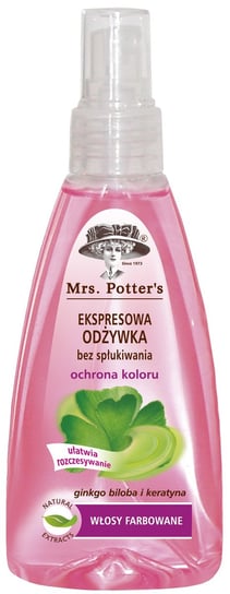 Mrs. Potter's, odżywka do włosów w spray'u Ginkgo Biloba i Keratyna, 200 ml Mrs. Potter's