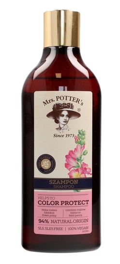 Mrs. Potter's, Triple Flower, szampon do włosów farbowanych Color Protect, 390 ml Mrs. Potter's
