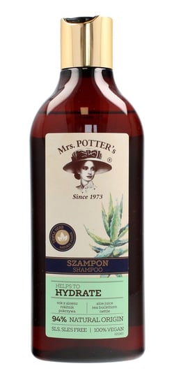 Mrs. Potter's, Triple Herb, szampon do włosów suchych Hydrate, 390 ml Mrs. Potter's