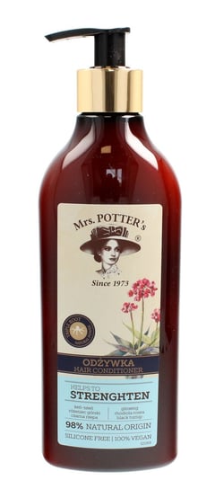 Mrs. Potter's, Triple Root, odżywka do włosów cienkich Strenghten, 390 ml Mrs. Potter's