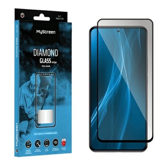 MS Diamond Glass Edge FG Honor Play 8T czarny/black Full Glue MyScreenProtector