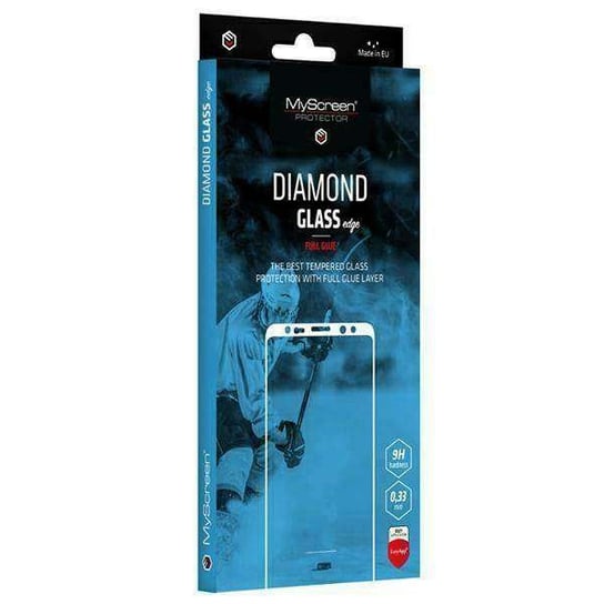 Ms Diamond Glass Edge Fg Oppo Reno 5 4G/5G Czarny/Black Full Glue MyScreenProtector