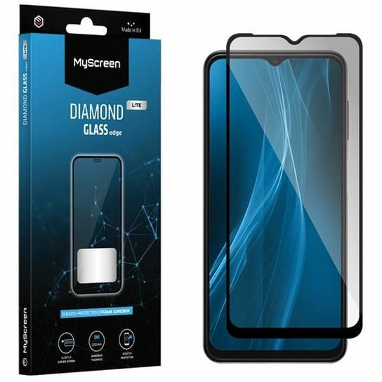 Ms Diamond Glass Edge Lite Fg Huawei Nova Y61 Czarny/Black Full Glue MyScreenProtector