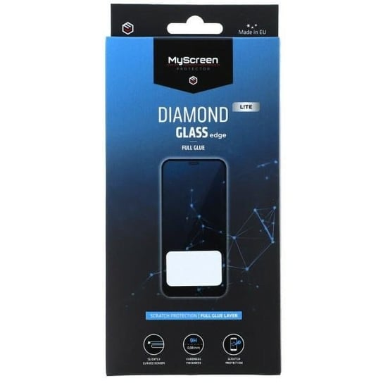 Ms Diamond Glass Edge Lite Fg Sam A34 A346 Czarny/Black Full Glue MyScreenProtector