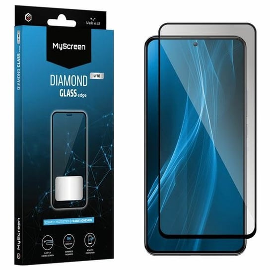 Ms Diamond Glass Edge Lite Fg Xiaomi Poco M5S Czarny/Black Full Glue MyScreenProtector