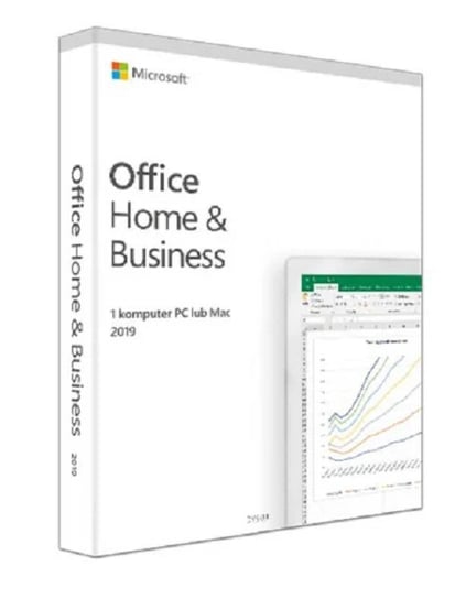 MS Office 2019 Home & Business 32-bit/x64 Polish Eurozone Medialess P6 