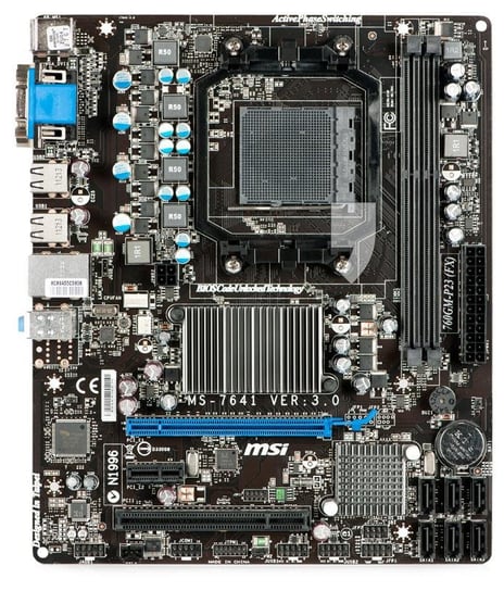 MSI 760GM-P23 (FX) AMD 760G Socket AM3 MSI