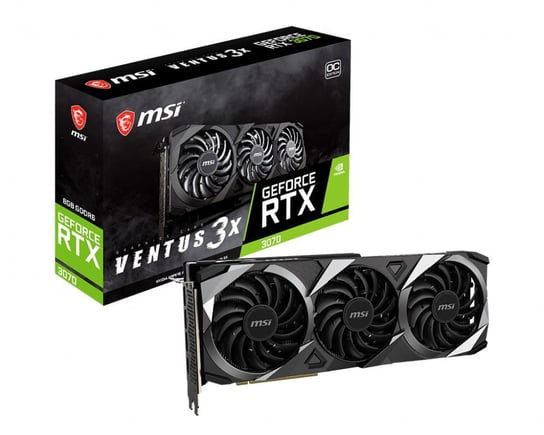 Msi Karta Graficzna Geforce Rtx 3070 Ventus 3X Plus Oc 8Gb Gddr6X 256Bit 3Dp/Hdmi MSI