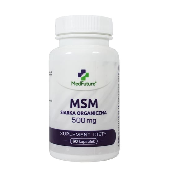 MSM Siarka Organiczna 500 mg - Suplement diety, 60 kaps. MedFuture