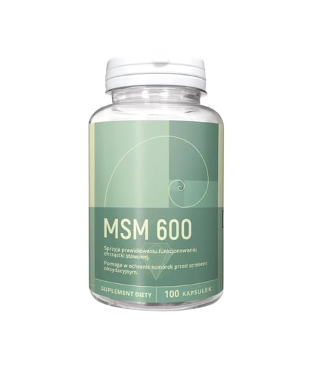 MSM z witaminą C  Suplement diety, 100 kaps. x 600 mg Nanga Nanga