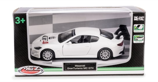 MSZ 1:43 Maserati GranTurismo MC GT4/biały MSZ